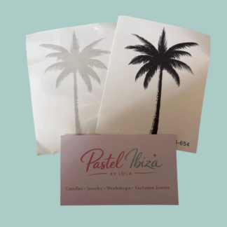Palm tattoo - tijdelijke tattoo's 2x